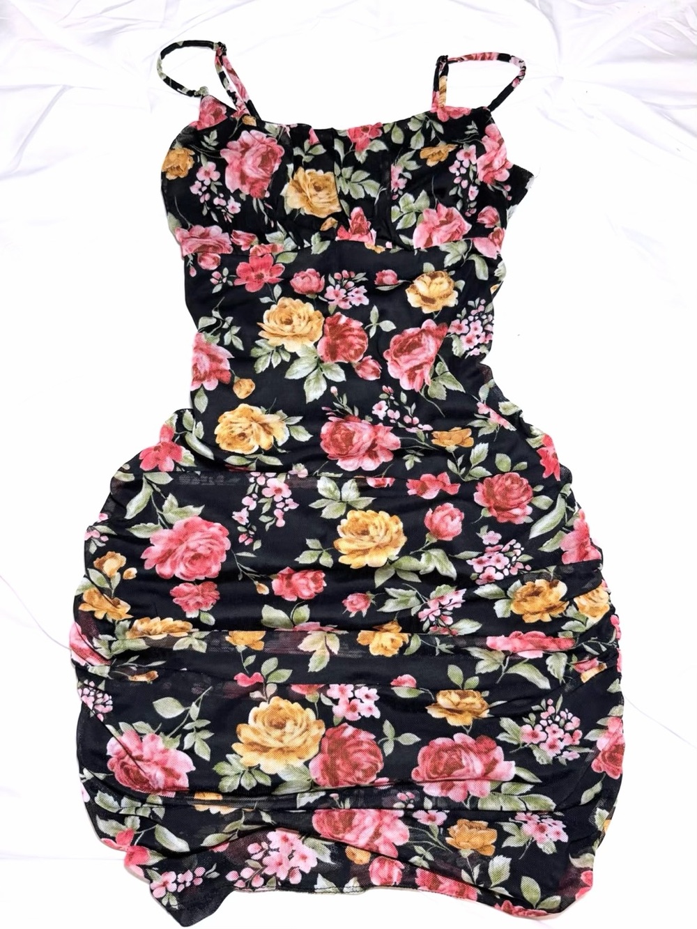 ! Floral Mini Dress !